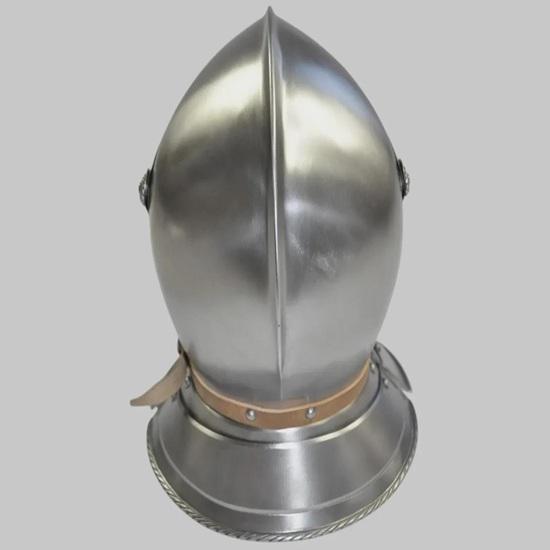 Medieval Close Armet Knight Helmet Ancient Close Knight Helmet Close Up Down Wiser Fully Adjustable Wiser Helmet Gift