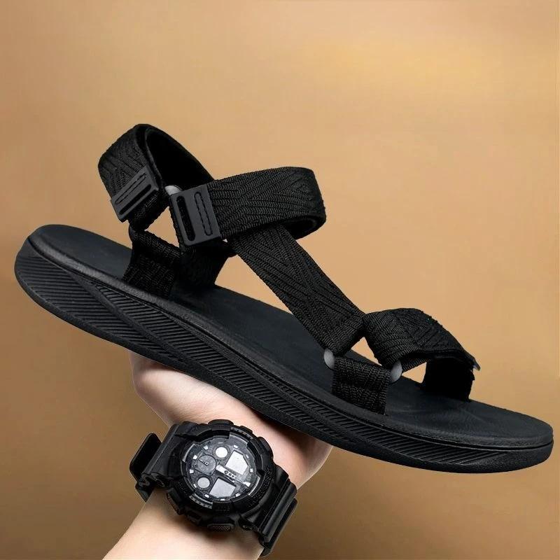 Fashion Trekking Shoes for Men Ultralight Outdoor Hiking 39 Original Color High Quality Open Toe Buy Trend 2025 Summer Pvc Man Sandals