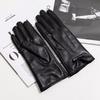Womens Genuine Leather Gloves Winter Warm Touchscreen Compatible Fashion Outdoor Sport
