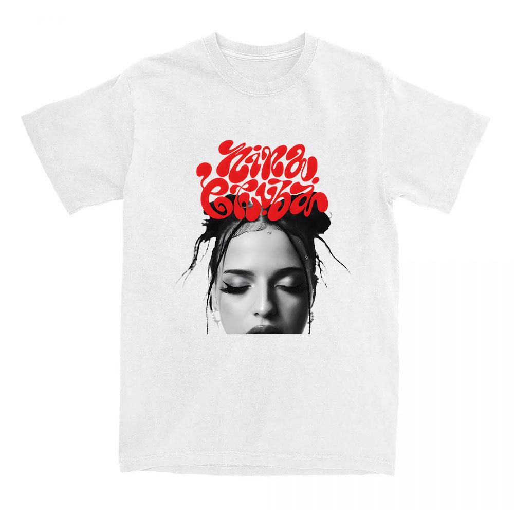 Nina Chuba Printing Tshirts Short Sleeve Cotton Round Neck Tshirt Summer Soft High Quality Grunge Clothes Unisex Streetwear Tee