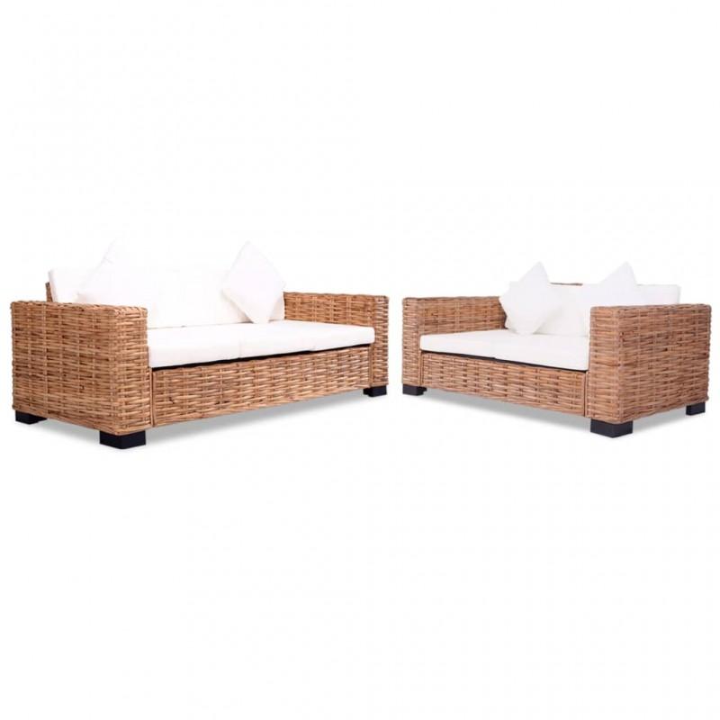 Day and Night - Day and Night Sofa Set 15 Pieces Natural Rattan