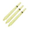 12Pcs Plastic Darts Shafts With Rings Clear Darts Stem 2BA Thread Throwing Fitting Darts Accessorys Easy To Grip