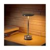 Einfache Lade-Schreibtischlampe Restaurant Bar Schreibtischlampe Dimmbare Atmosphäre Retro Tragbare Lade-USB-Schreibtischlampe Schwarz