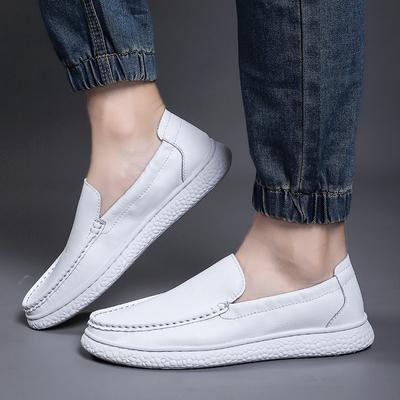 Valódi Bőr Férfi Mokaszin Luxus 2024 Férfi Hétköznapi Cipők Csónakcipők Kézzel Készített Férfi Slip-on Vezetőcipők Férfi Mokaszinok Zapatos