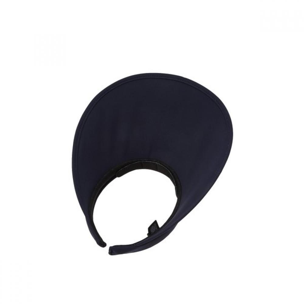 Daks Navy Check Wide Brim Sun Cap Dbhe4e101n2