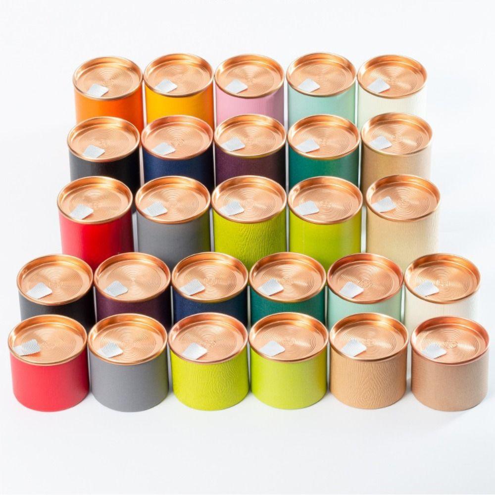 

Paper Tea Canister Disposable Tea Bag Storage Box Food Cylinder Tea Packaging Tube Gift