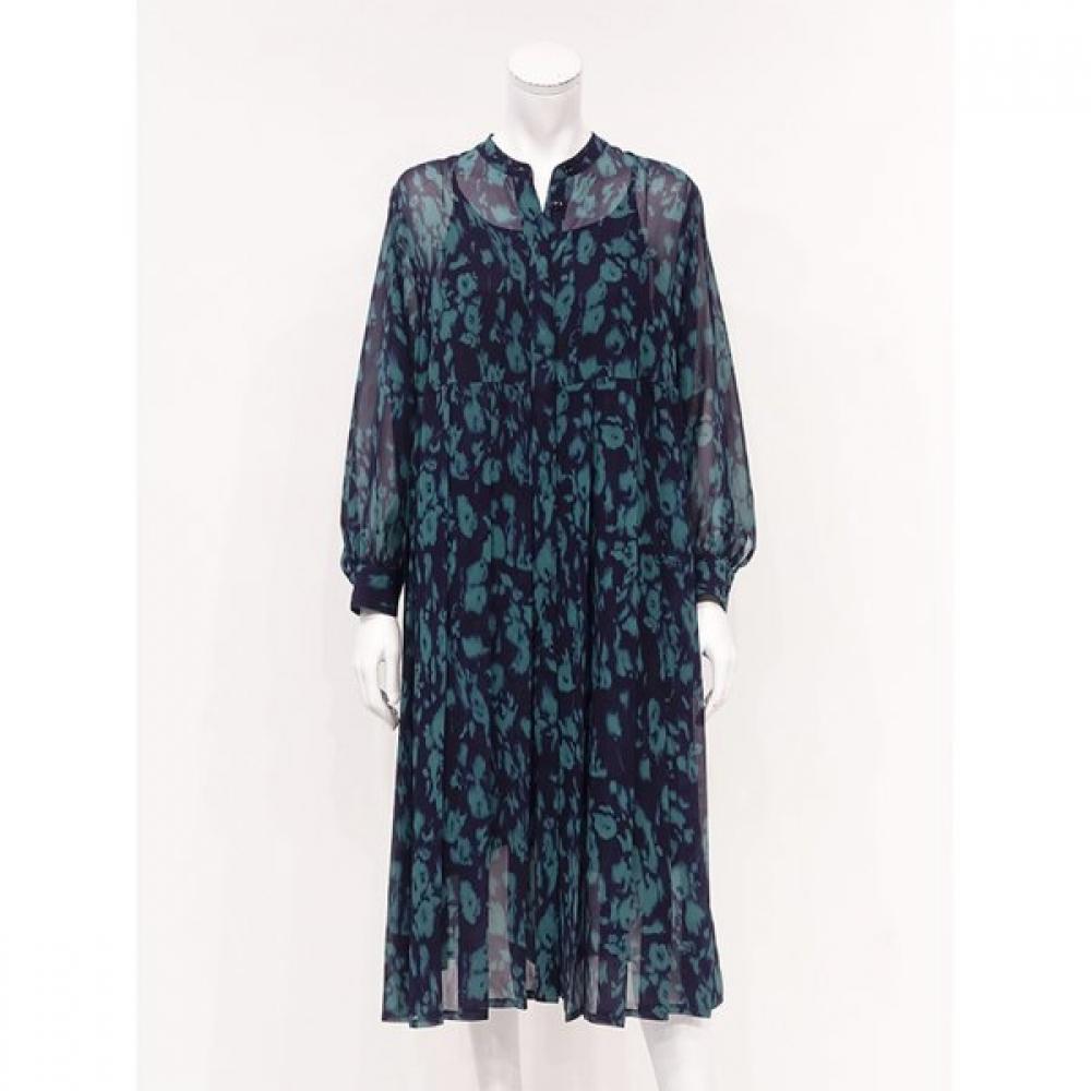 Specchio China Collar Dress 452 580
