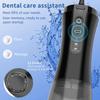 Water Flosser Oral Irrigator with Camera for Teeth, Visual Water Dental Flosser with 3-Nozzle, Rechargeable Black Water Flosser
