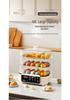 German Electric Steamer: Three-Layer, Large Capacity with Timer, Anti-Dry Protection for Stewing and Cooking.