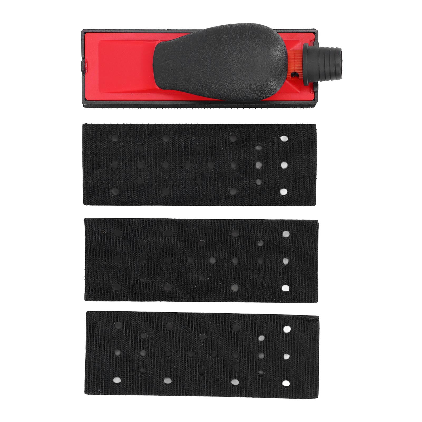 

Sanding Block Hand Sander Adjustable Air Intake Dust Extraction Sanding Grinding Block for Automotive Polishing