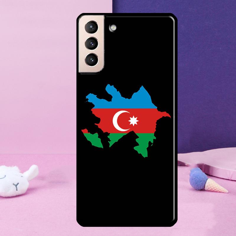 Azerbaijan Flag Phone Case For Samsung Galaxy S25 Ultra S24 Ultra S9 S10 S20 S21 S22 Plus S23 S24 FE Cover