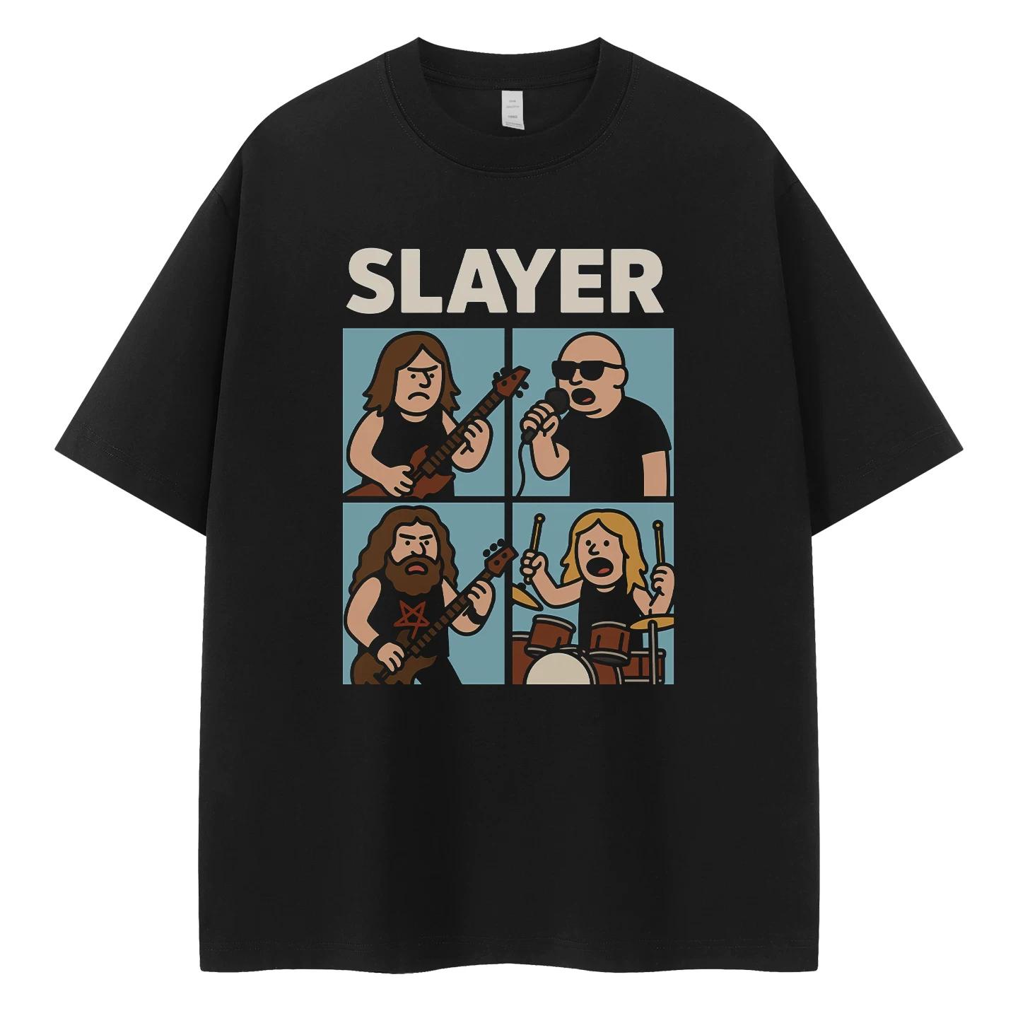 Slayer T-Shirt, Soft Fabric Casual Daily Wear L