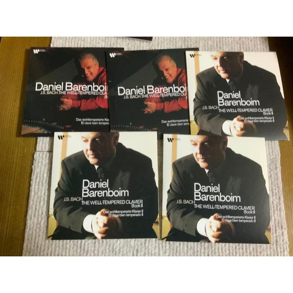 Used Daniel Barenboim J.S. Bach: The Well-Tempered Clavier 5CD
