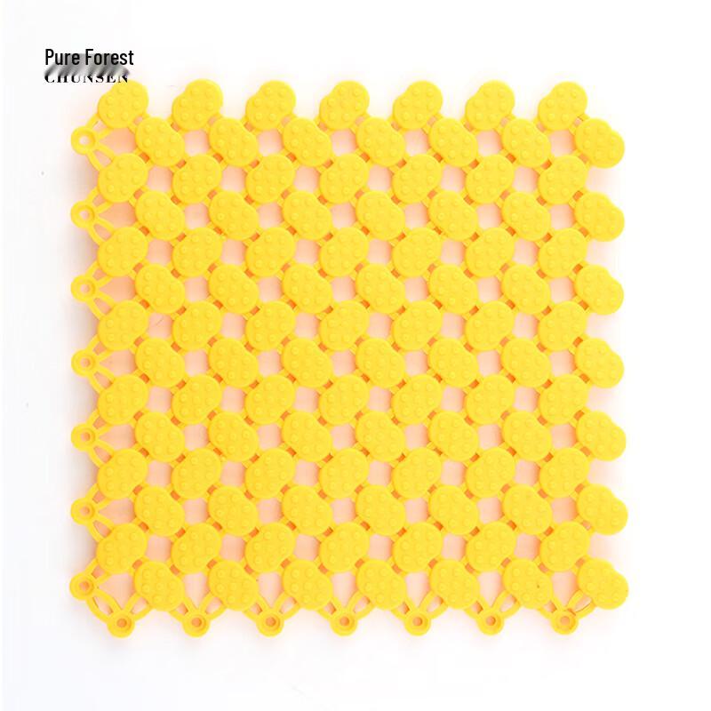 

Chunsen PVC Interlocking Non-Slip Bathroom Mats 20x20 cm