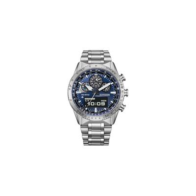 CITIZEN Pánské hodinky Promaster JV2000-51L Pilotní, Vodotěsné, Analogově-Digitální, Chronograf, Řada SKY, Letecká posuvná stupnice, Eco-Drive napájený světlem, Sap