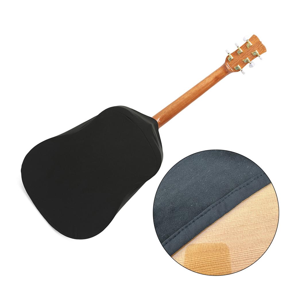 Guitar Dust Cover Portable Protective Sleeve Guitar Protective Cover Case Protector for Acoustic Electric Bass Guitars