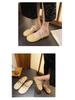 Women's 2024 Summer Rhinestone Mule Slippers - Soft, Flat, Breathable Design for Comfort
