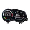 Motorcycle Speedometer Digital Odometer Replacement for Italika 150z 150sz 170z, Speed Gauge with MPH KM/H Display