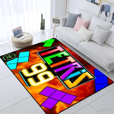 Eliminating Games Carpet for Living Room,Soft Flannel Rug for Bedroom ,Anti-Slip  BATHROOM Mat,  Baby Play Mat, Anime Rug