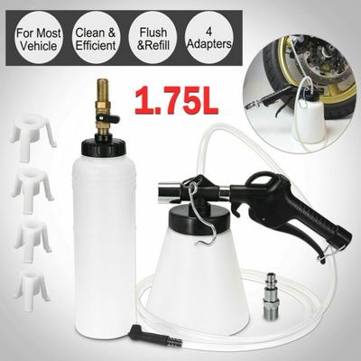 1.75L Handheld Pneumatic Brake Fluid Bleeder Tools Kit Car Air Extractor Clutch Oil Pump Bleeding Empty Drained