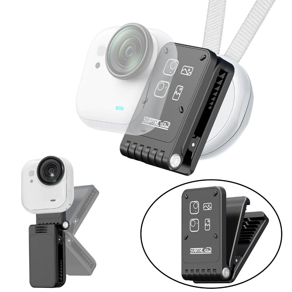 Rotation Camera Fixed Mount Clamp Backpack Clip for Insta360 GO Ultra Action Camera Accessories