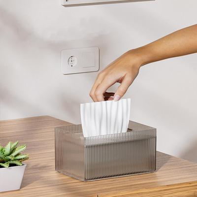 Klassische Moderne Rechteckige Weitmaul-Taschentuchbox, Spender für Café-Theke