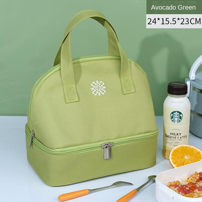 Kids Portable Warm Bag Pack Lunch Box Insulation Package Insulated Thermal Food Picnic Pouch for Boys Girls Kids Simple Handbag