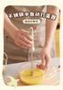 Household Semi-automatic Egg Beater Stainless Steel Whipped Cream Manual Beating Egg Mixer Food Grade Baking Tool