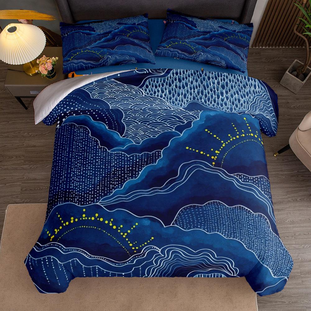 1800s French Manor Duvet Cover Set King Queen Double Full Twin Single Size Bed Linen Set