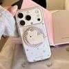 Cute White Puppy Magnetic Phone Case for iPhone 16, iPhone 17, and iPhone 17 Pro Max