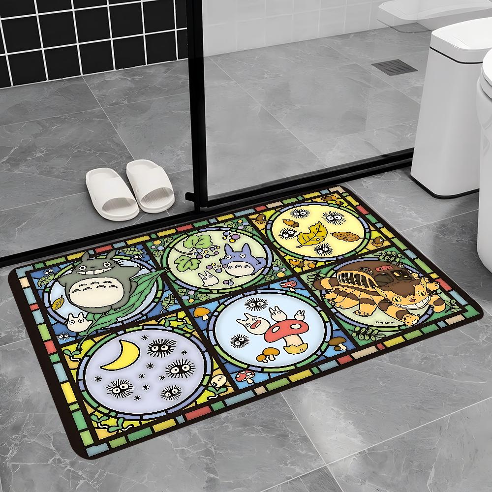 Classic Anime Film Totoro Floor Mat Nordic Style Home Doormat Bathroom-Toilet Mats Bedroom Hotel Decor Mat