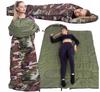 Camouflage Mummy Tourist Sleeping Bag For Camping Colonies Camp Warm Large 210X75Cm