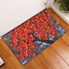 Floor Mat Painting Tree Printed Doormat Suede Mat Outdoor Home Decoration Bathroom Carpet Bath Mat  Toilet Rugs Wholesale
