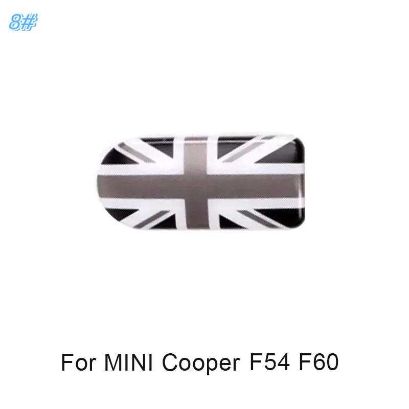 Black Flag Car Glove Box Handle Decorative Storage Box cover Sticker For MINI Clubman COOPER S F55 F56 F57 F54 F60 Car-Styling