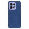 For Motorola Edge 50 Pro 5G Anti-scratch Case Retro Leather Coated PC+TPU Hybrid Phone Cover