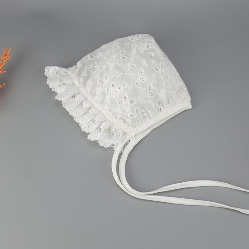 Adorable Baby Princess Cotton Lace Summer Hat 6-18 months