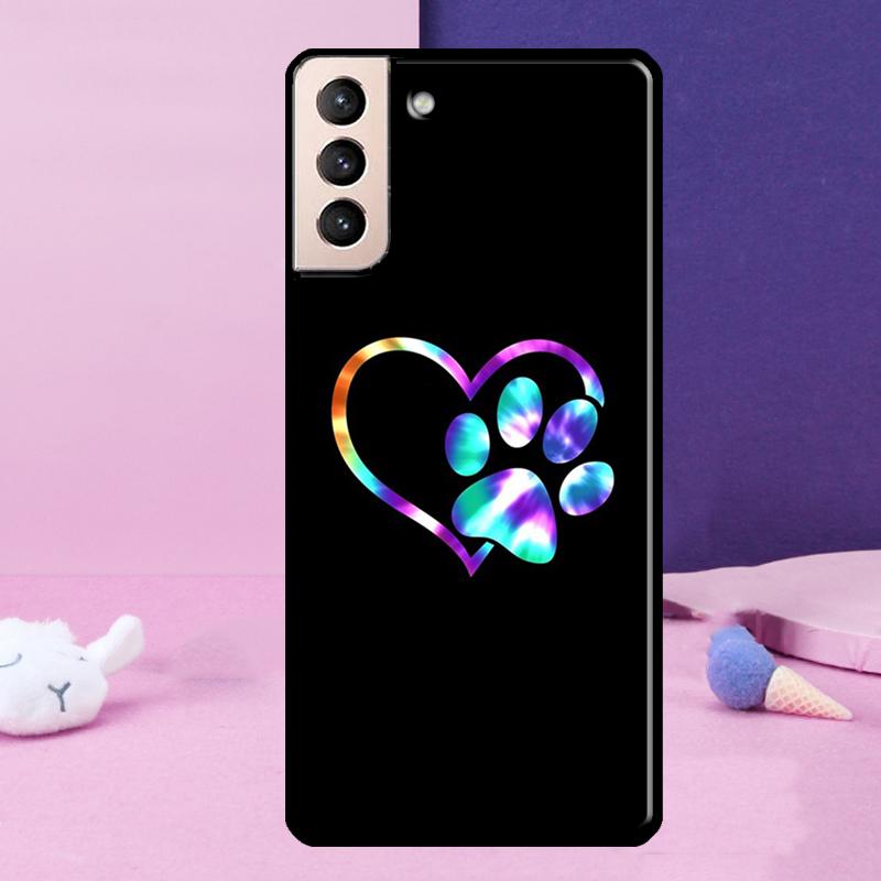 Dog Paw Phone Case For Samsung Galaxy S25 Ultra S24 Ultra S9 S10 S20 S21 S22 Plus S23 S24 FE Cover