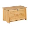 Praktische Broodcontainer voor Aanrechtblad Houtafwerking 35 x 21 x 19,5 cm