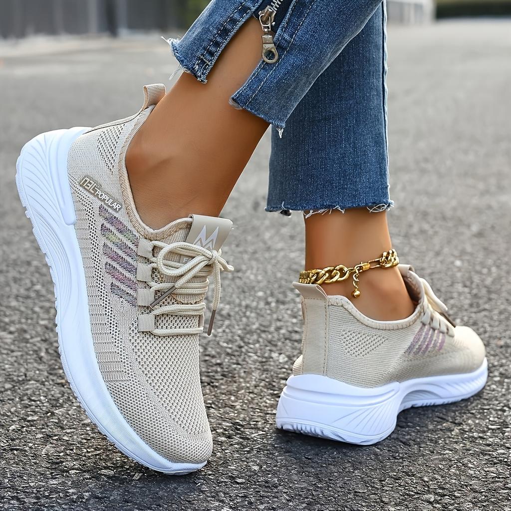 Damen Freizeit-Sneaker Atmungsaktive Laufschuhe Outdoor-Sportschuhe