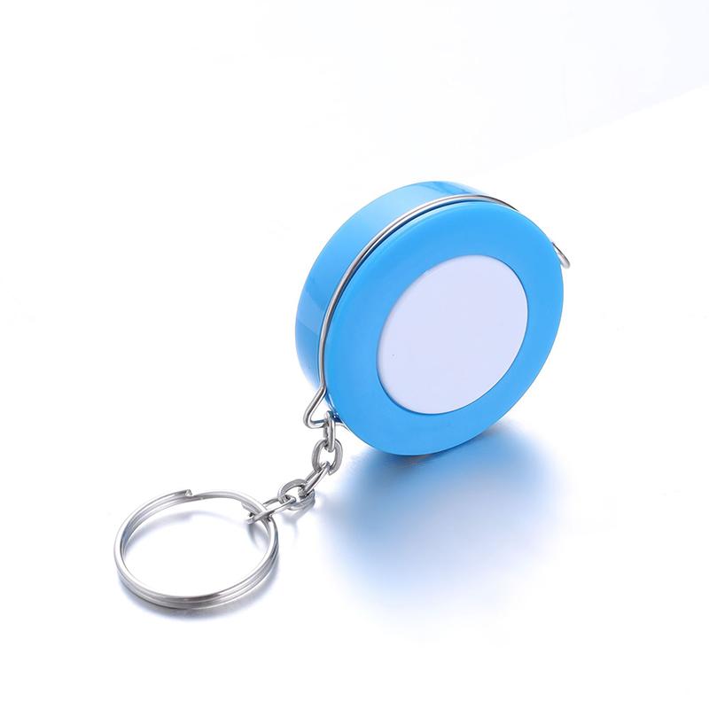 1.5M Candy Color Charm Small Tape Measure Keychain Automatic Telescopic Measuring Measure Small Flexible Tape Measure
