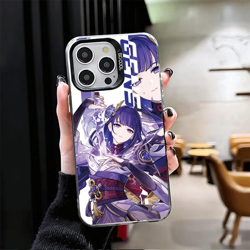 Genshin Impact Desgin Soft Phone Case for iPhone 15 16 17 Pro Max 17Air 16E 14 Plus 13 12 Mini Shockproof Cover Back Shell