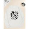 Men's Clarinet Note Pattern Casual Crewneck Sweatshirt