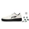 Li Ning Tianji Soft Slip Resistant Cushioning Abrasion Resistant Low top Skateboard Shoes Men's Ecru AGCU271-5