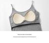 Women's Spring Camisole Vest with Beautiful Back Design, Integrated Bra, and Chest Pads - 2025 Style Slim Top