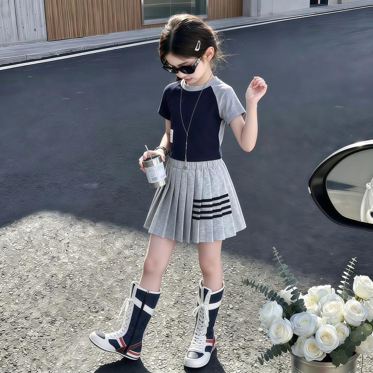 Girls' Sports Suit Summer Outfit