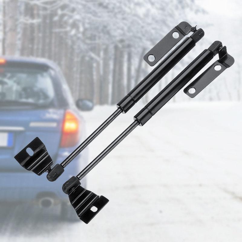 Front Hood Bonnet Gas Lift Black Hood Bonnet Front Rod Struts Shock Lift Bonnet Hood Lift for Toyota Hilux Vigo 2005-2012
