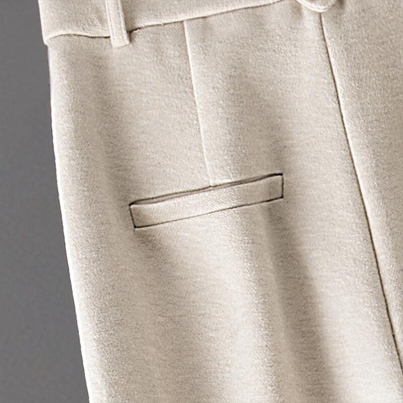 Sibaishe Women's High-Waist Loose Straight-Leg Casual Pants