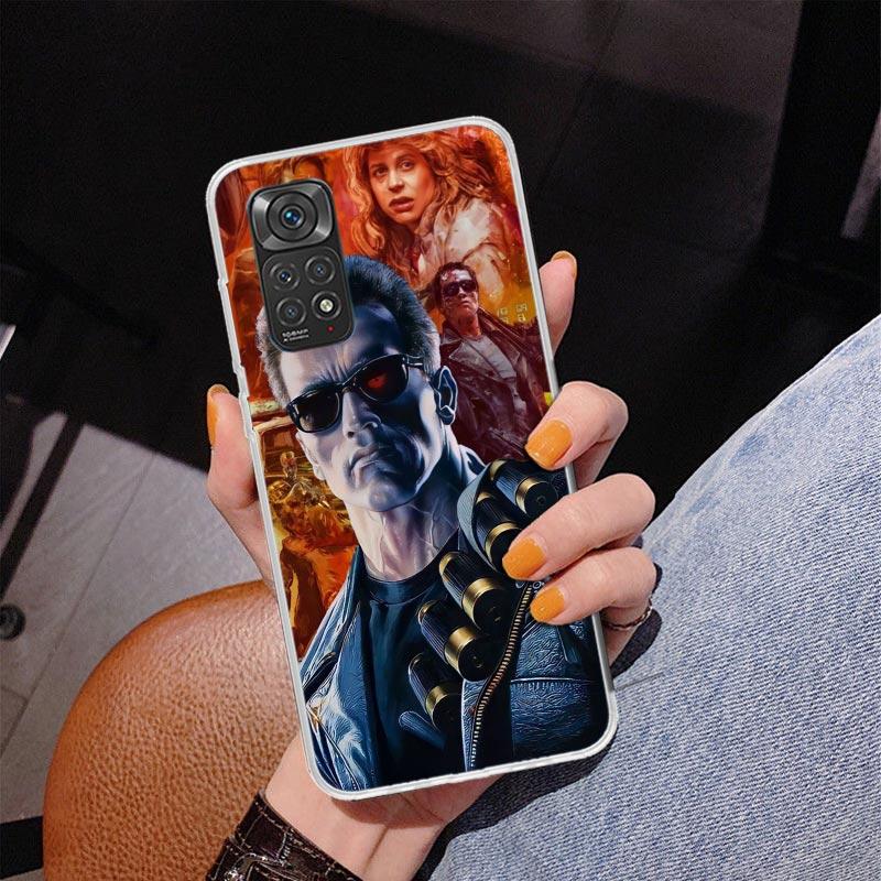 Arnold Schwarzenegger Terminator Phone Case For Xiaomi Redmi Note 15 14 13 12S 12 11 Pro Plus 14S 11S 11E 10 10S 11T 5G Personal