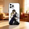 Anime D-Death Note Phone Case For iPhone17,16,15,14,13,12 Plus,Max Soft Silicone Black Cover