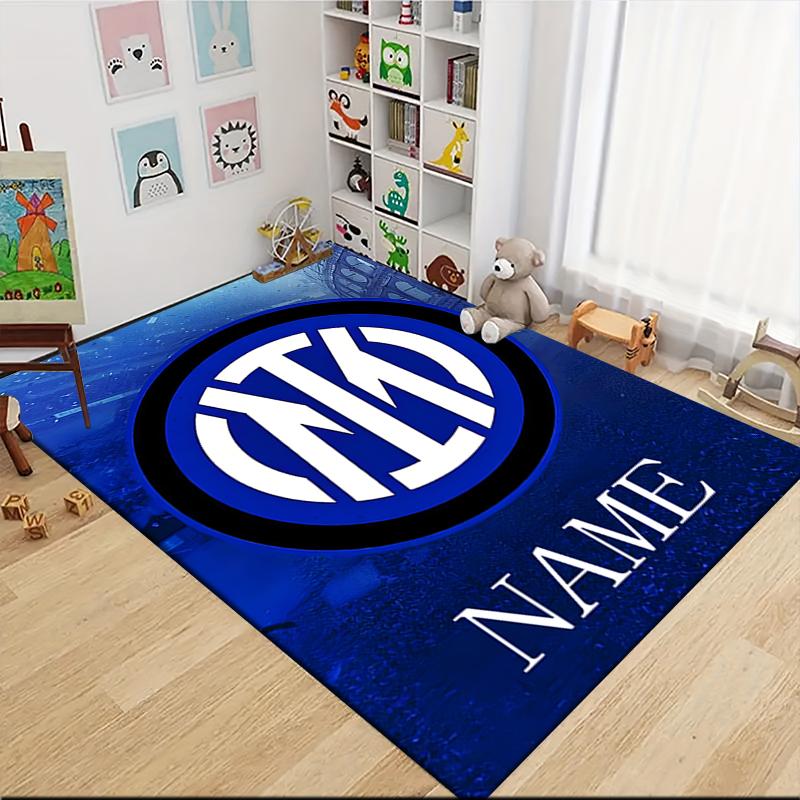 Custom Name Bayern Munich Crest Carpet Rug Customizable Soft Washable Anti-Slip Home Living Room Sofa Mats Personalized Rug. 0909199